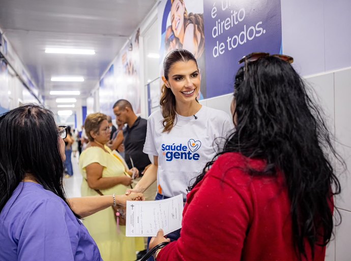 Marina JHC celebra quatro anos do programa Saúde da Gente em Maceió