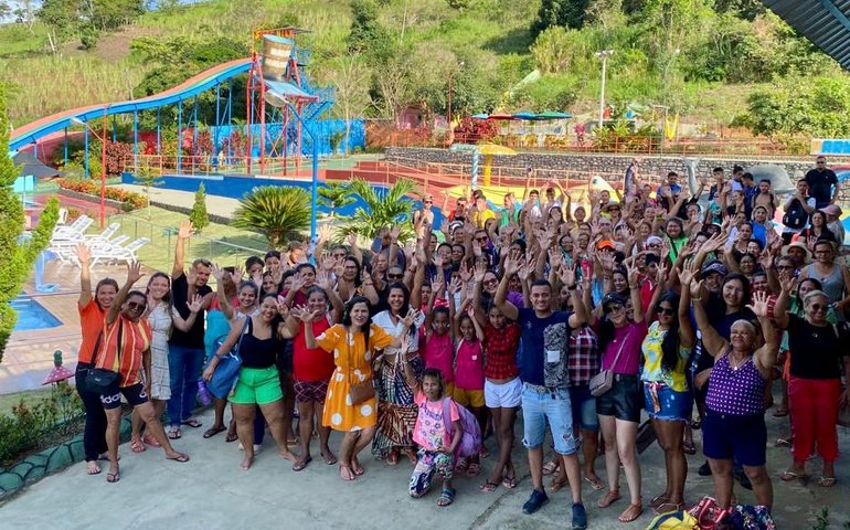 Assistência Social de Santana do Mundaú promove confraternização para os grupos do SCFV/CRAS