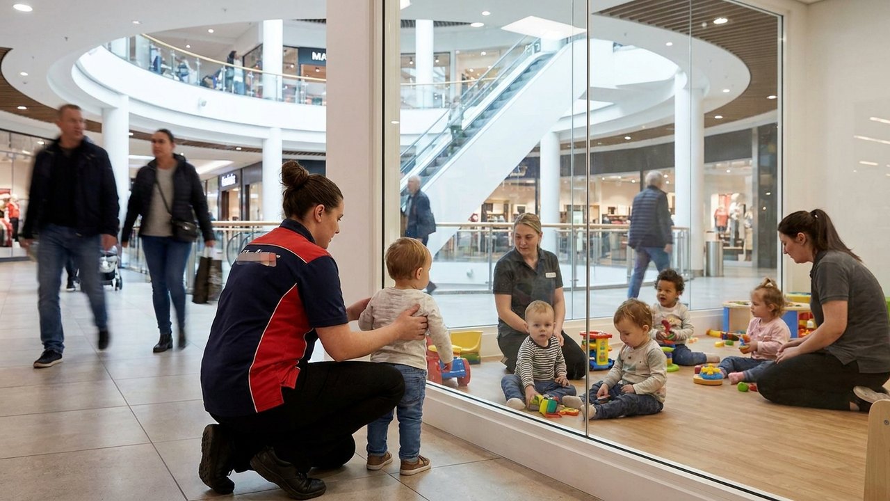 Shoppings devem garantir creche aos filhos das empregadas de suas lojas