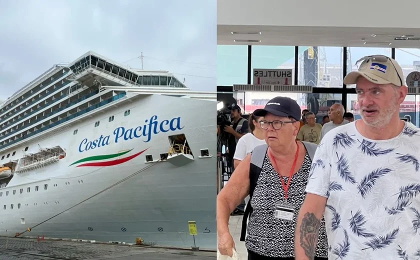 Primeiro navio da temporada de cruzeiros chega ao Porto de Maceió