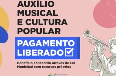 Prefeitura de Campo Alegre realiza pagamento da primeira Parcela do Auxilio aos artistas locais