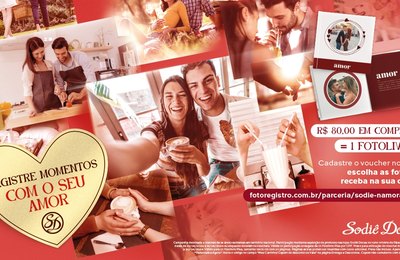 Sodiê Doces e Fotoregistro se unem neste Dia dos Namorados para celebrar o amor
