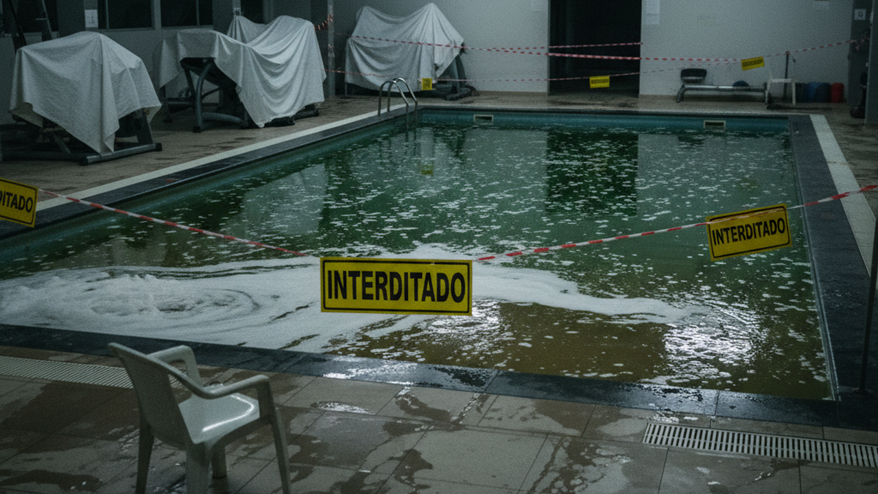 Mulher morre após nadar em piscina de academia; veja sinais de risco na água