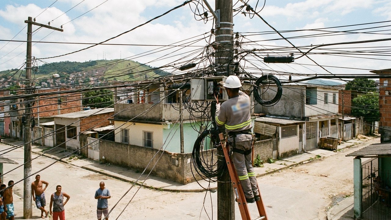 Duque de Caxias e São Gonçalo lideram furto de energia na área da Enel Rio