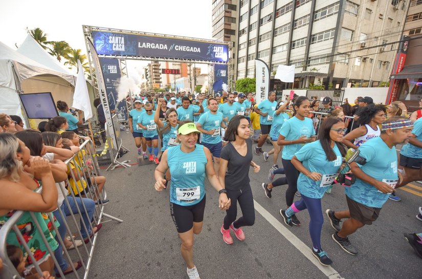 Circuito Santa Casa 175 Anos terá provas de 5 km, 10 km, caminhada e Corrida Kids