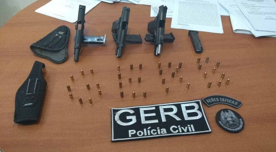 apreensão armas Gerb
