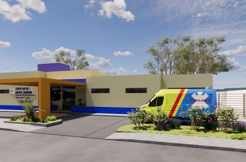 Construção do novo CAPS AD é iniciada no bairro Cidade Universitária