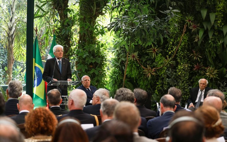 Brasil e a Itália convergem em questões mundiais, diz Mattarella