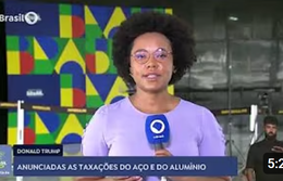 Donald Trump tarifa em 25% importação de aço e alumínio