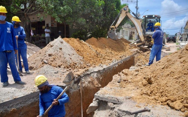 Obras de saneamento básico beneficiarão mais de 240 mil maceioenses