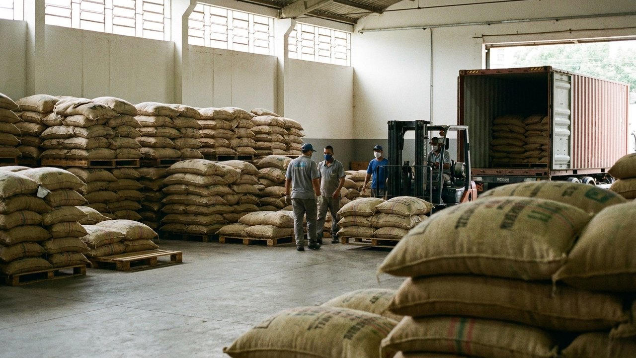 Cecafé: Exportações de café do Brasil caem 15,7% na safra 2025/26