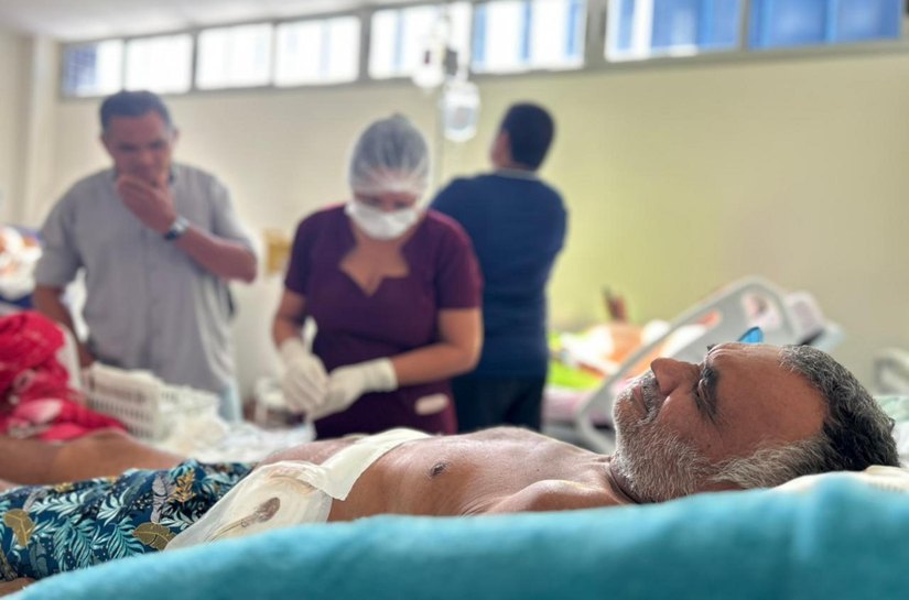 Hospital Metropolitano de Alagoas realiza cirurgia de alta complexidade em paciente oncológico