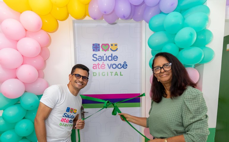 Governo do Estado inaugura sala do Programa Saúde Até Você Digital em Branquinha