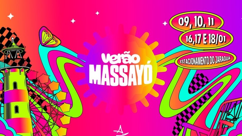 Confira a programação atualizada do Verão Massayó