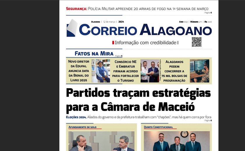 Partidos traçam estratégias para a Câmara de Maceió