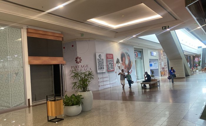 Lojistas do Partage estão descontentes com a administração do shopping