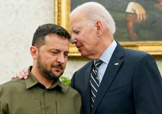 Biden recebe Zelensky na Casa Branca em meio ao aumento de cansaço com guerra na Ucrânia