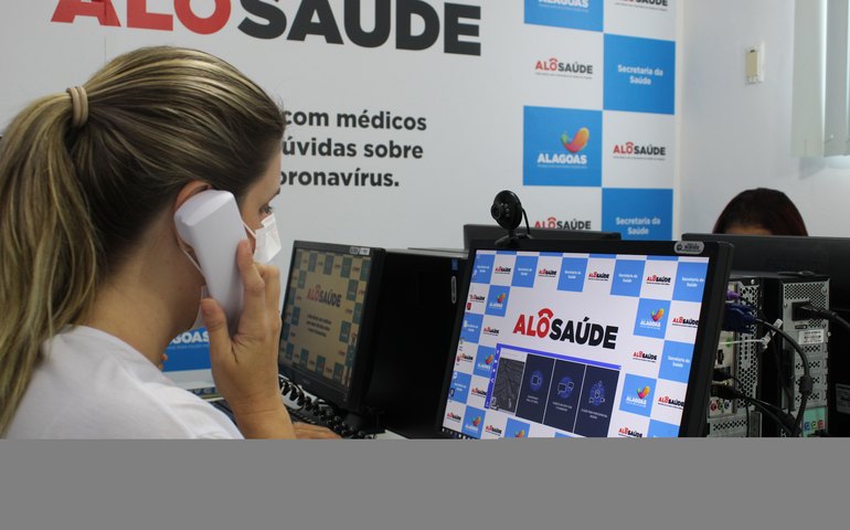 Alô Saúde começa a tirar dúvidas dos alagoanossobre a Covid-19
