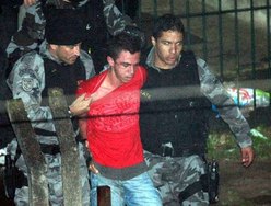 Lindemberg Alves, preso pela PM