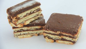 Biscoito com brigadeiro