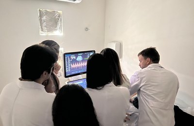 Médicos radiologistas do Hospital do Coração Alagoano são capacitados em exames para transplantados