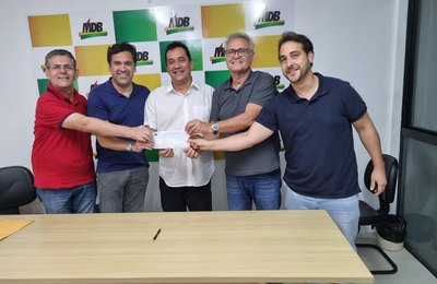 Severino Pessoa assina filiação ao MDB nos últimos minutos da janela partidária