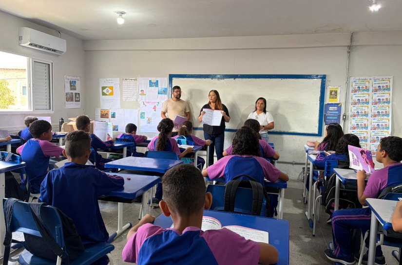 Traipu inclui material sobre violência contra a mulher e feminicídio nas escolas municipais