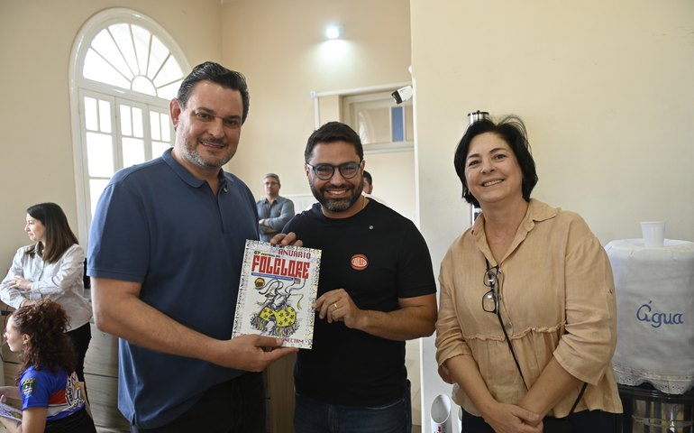 Presidente da FMAC visita Olímpia e reforça protagonismo de Maceió no maior festival de cultura popular do Brasil