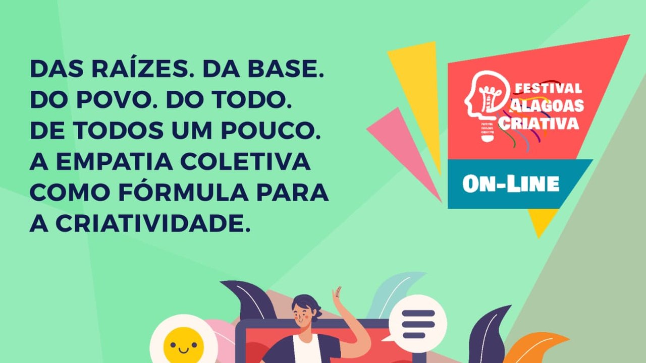 Festival Alagoas Criativa se adapta à pandemia e realiza primeira edição online