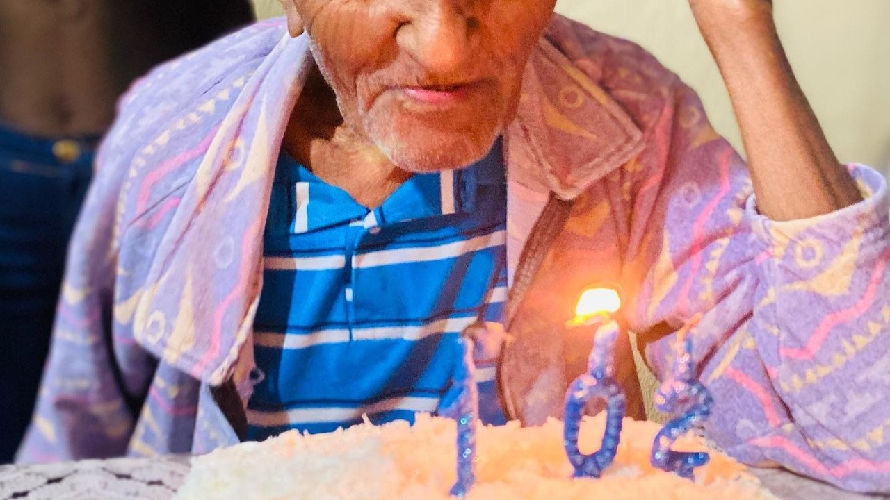 Sergipano que conheceu Lampião e Maria Bonita completa 102 anos em Umuarama