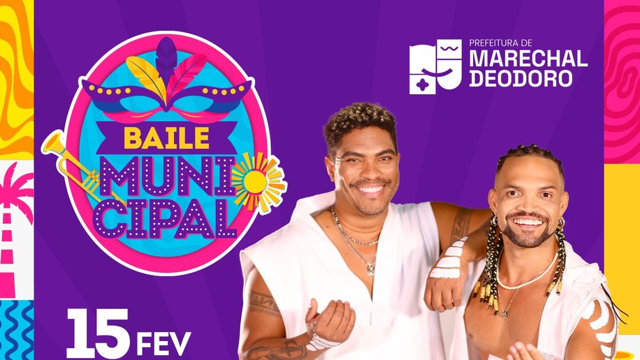 Marechal Deodoro inicia festejos com Concurso de Rei e Rainha e Timbalada no Baile Municipal