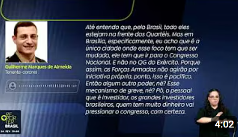 PF divulga novos áudios com militares discutindo tramas golpistas