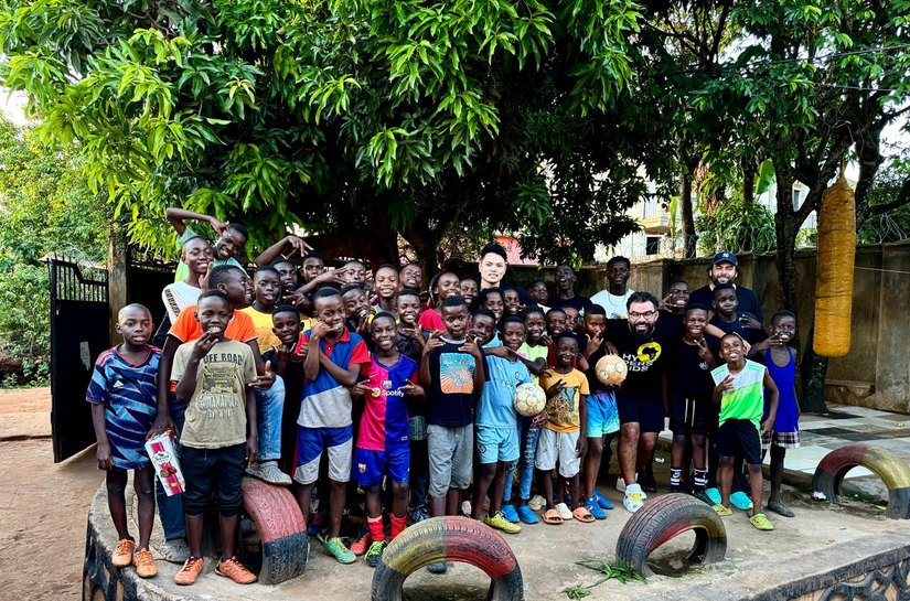 Projeto leva esperança e transformação para crianças na África