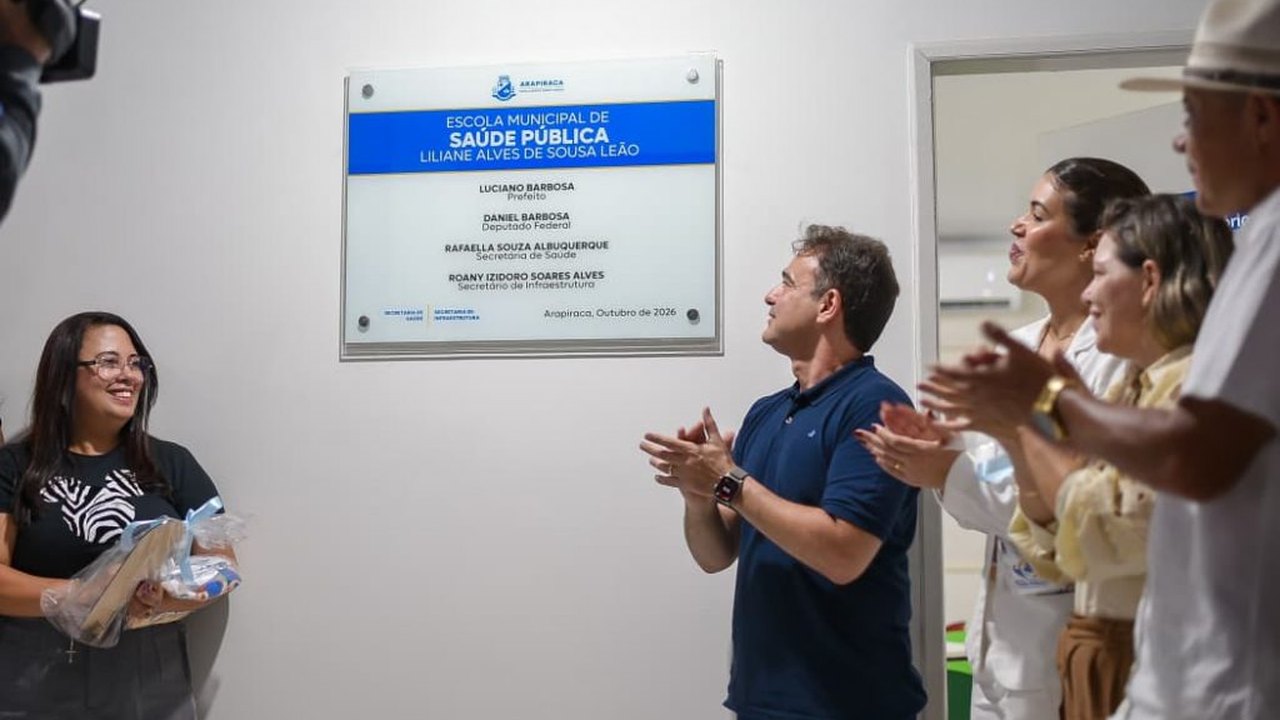 Marco histórico no SUS: Arapiraca inaugura primeira escola de saúde pública do Estado