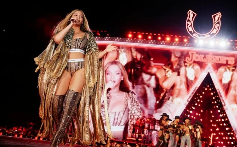 Calvin Klein vestiu Beyoncé para seu show de ‘Cowboy Carter’ em Landover