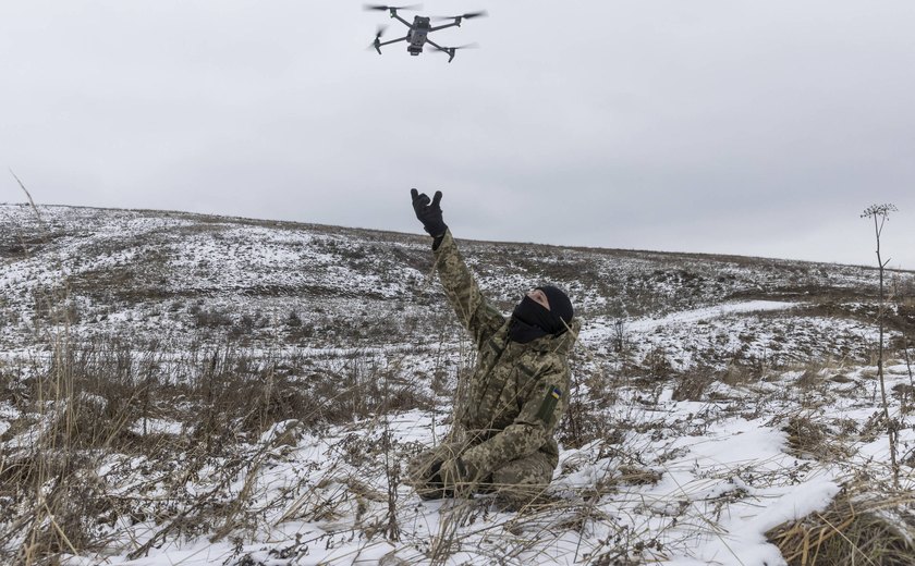 Rússia lança 45 drones em massa em nove regiões da Ucrânia, incluindo Kiev