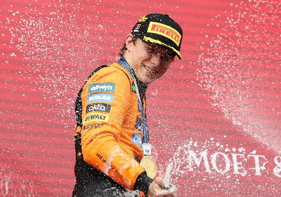 Piastri supera Norris e vence GP da Bélgica; Bortoleto termina em 9º
