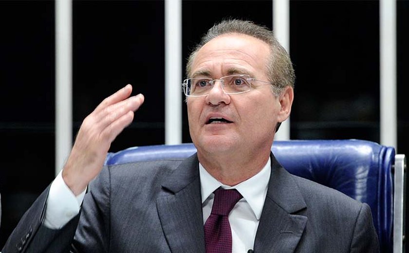 Renan diz que Senado estuda entrar no STF contra ação da PF