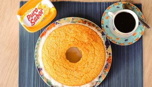 bolo de cuscuz / Foto: Puro Sabor 