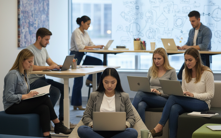 Geração Z × cargos de liderança