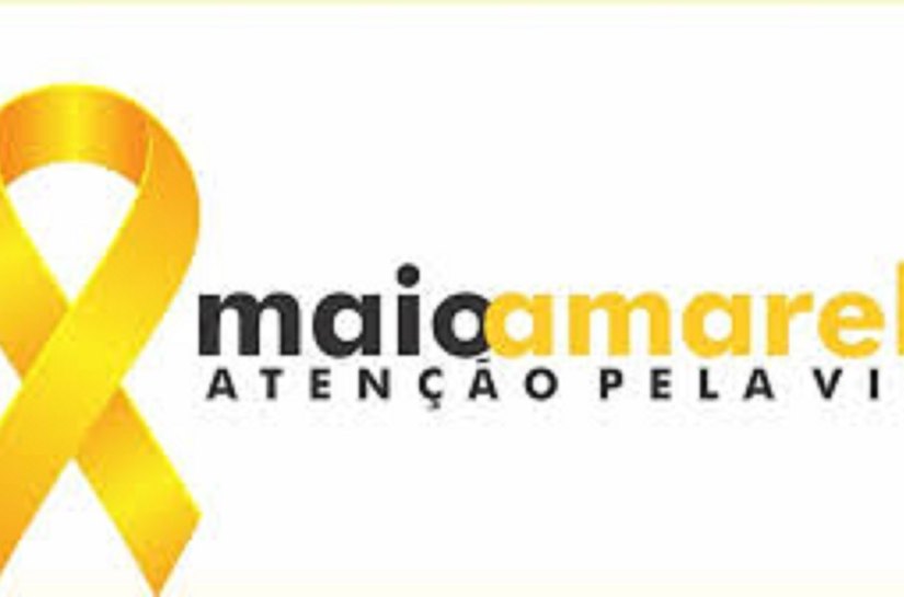 Maio Amarelo: ação simultânea e palestra ocorrem nesta quarta