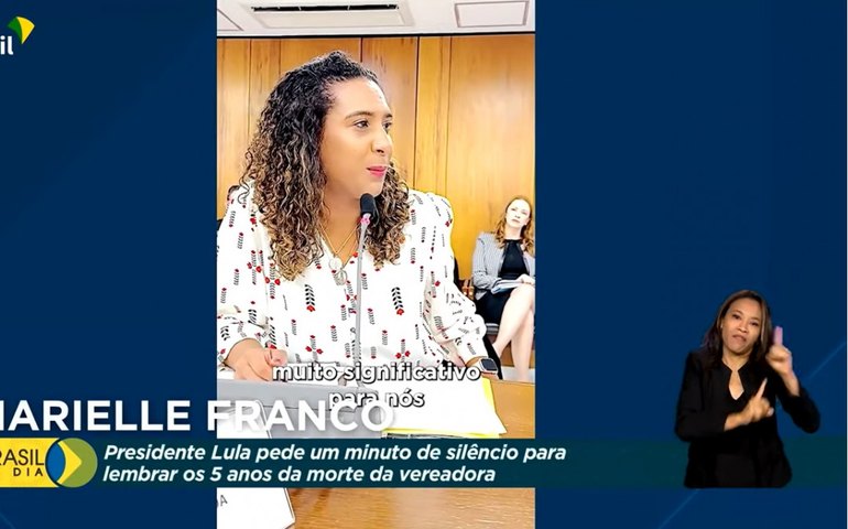 Ministros fazem minuto de silêncio em memória à Marielle Franco