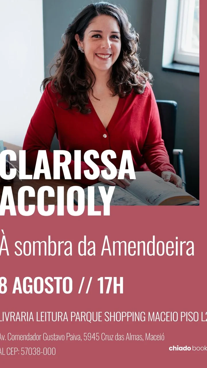 Escritora alagoana faz sessão de autógrafos no Parque Shopping Maceió