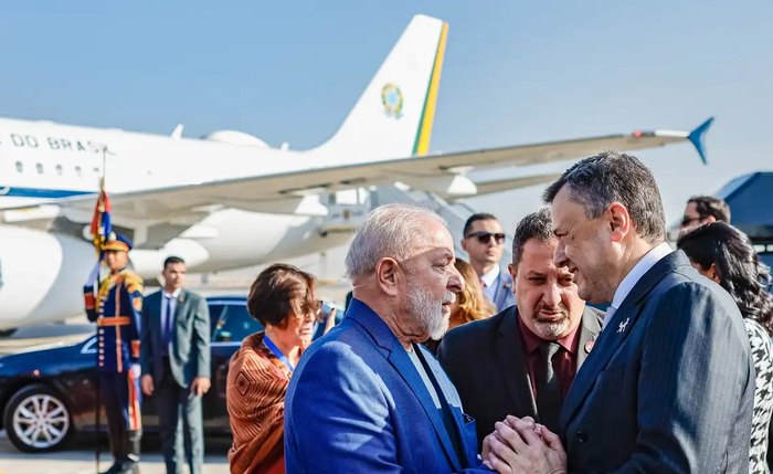 Presidente Lula chega ao Egito para visita oficial de dois dias