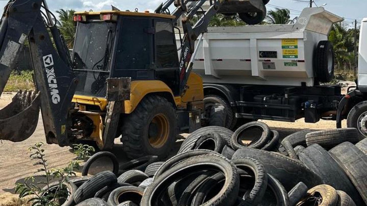 Programa da Secretaria do Meio Ambiente supera expectativas e coleta 297 toneladas de pneus usados