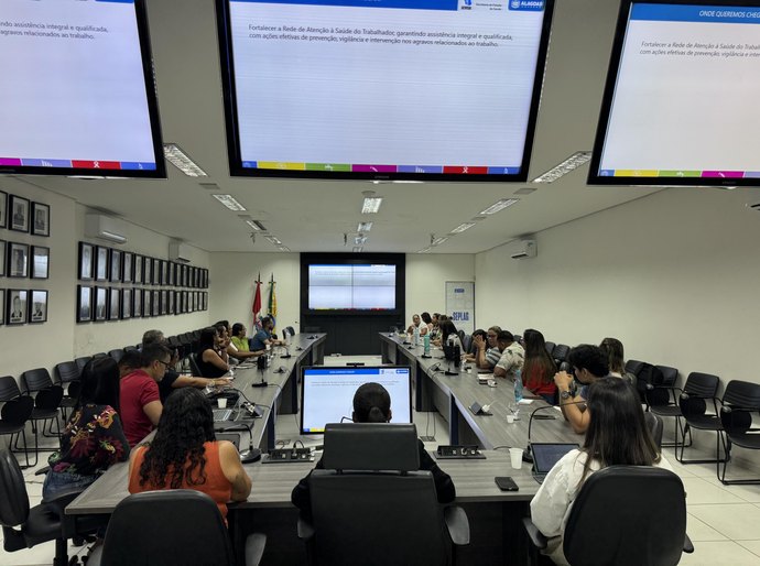 Sesau reúne gerências da Sevisa para planejar ações integradas em 2026