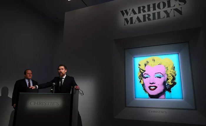 Retrato de Marilyn Monroe feito por Andy Warhol será leiloado; preço estimado é de R$ 1 bilhão Retrato de Marilyn Monroe feito por Andy Warhol será leiloado; preço estimado é de R$ 1 bilhão