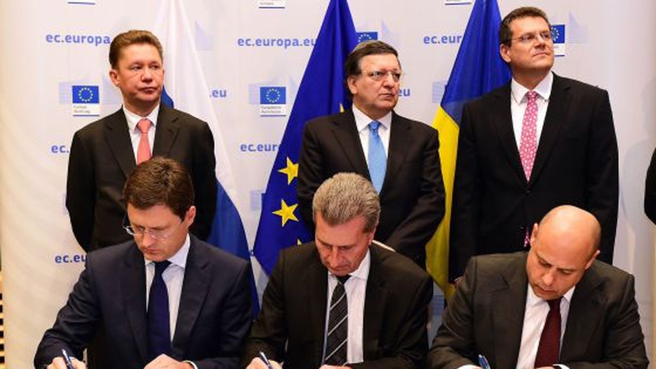 União Europeia busca acordo entre Rússia e Ucrânia sobre abastecimento de gás