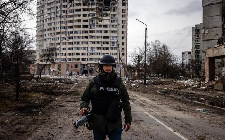 Jornalista da AFP é ferido em ataque com drone no leste da Ucrânia