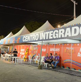 Cabines de acolhimento recebem público e fortalecem rede de proteção no São João Massayó 2026